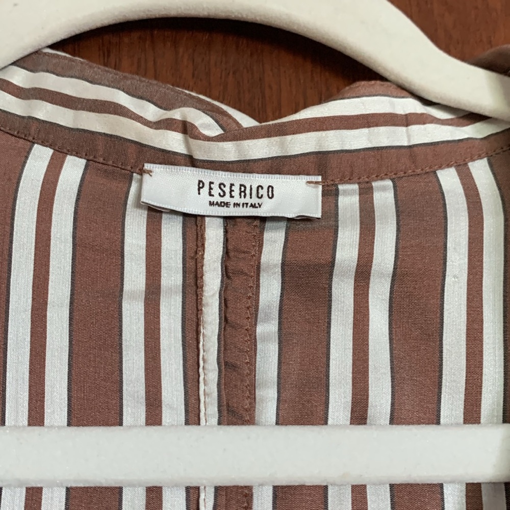 Peserico Handkerchief Striped Dress - Picture 2 of 13